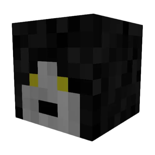 AlienNinja101 Minecraft avatar head, 3D render