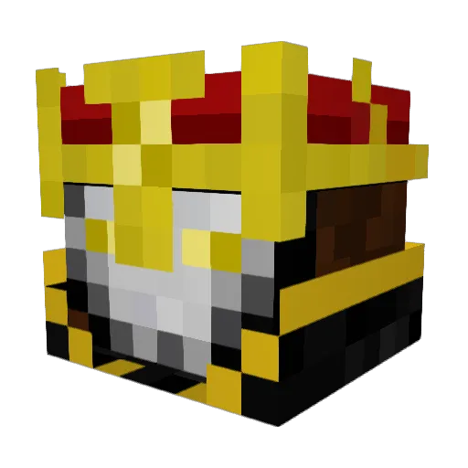 Alienation16 Minecraft avatar head, 3D render