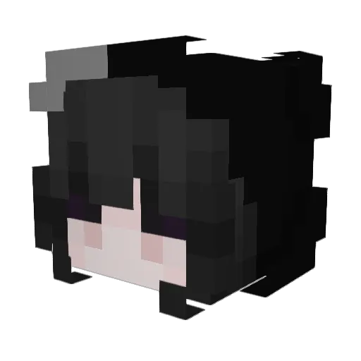 Alifymp3 Minecraft avatar head, 3D render