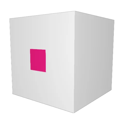 Alighn Minecraft avatar head, 3D render