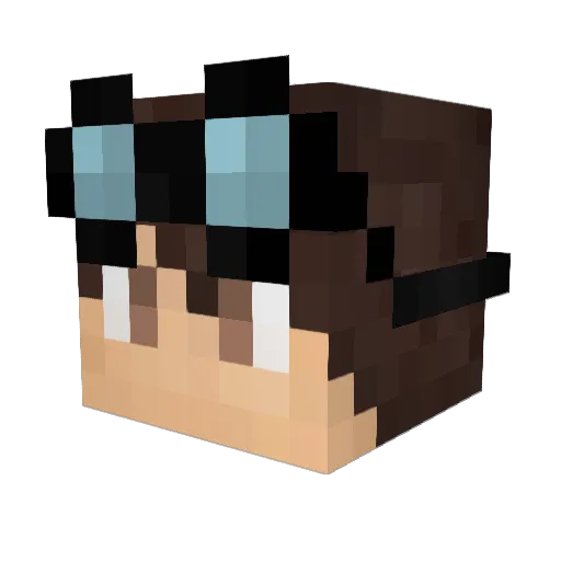 Alijar224 Minecraft avatar head, 3D render