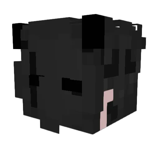 Alikey_ Minecraft avatar head, 3D render