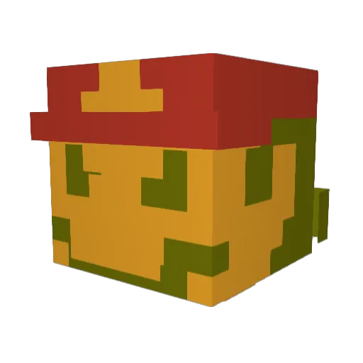 AlineKiller12 Minecraft avatar head, 3D render