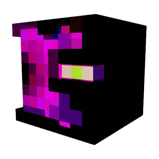 Aline_Spice Minecraft avatar head, 3D render