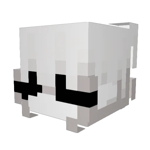 Alinuchi Minecraft avatar head, 3D render
