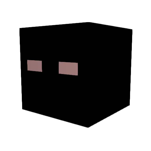 AliorBank Minecraft avatar head, 3D render