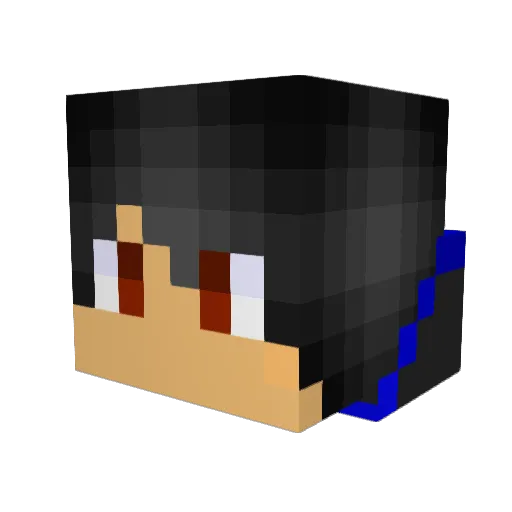 Alioth_Eclipse Minecraft avatar head, 3D render
