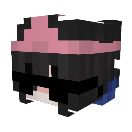 Alis_snake Minecraft avatar head, 3D render