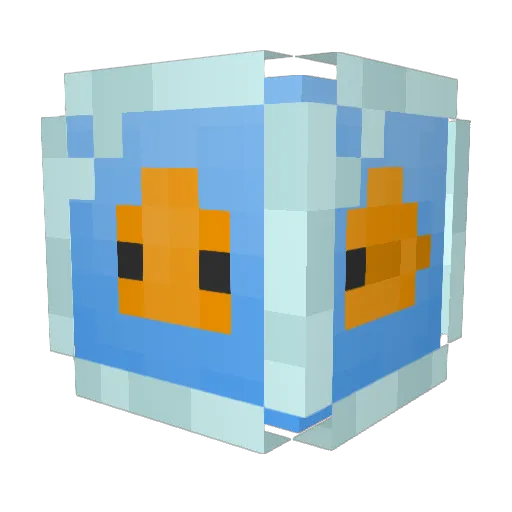 AlisaMelisa Minecraft avatar head, 3D render