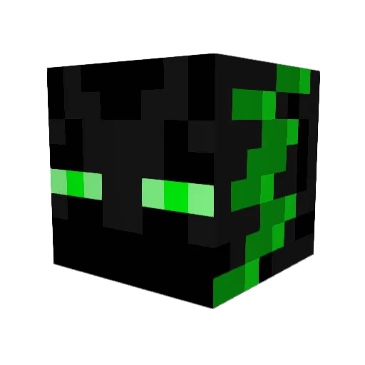 Alisir Minecraft avatar head, 3D render