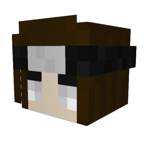 Alisson_zui Minecraft avatar head, 3D render