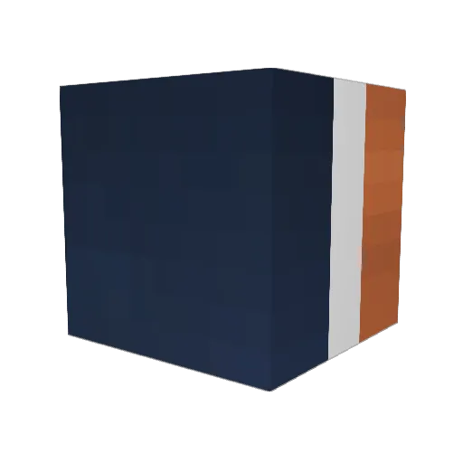 Alissss03 Minecraft avatar head, 3D render