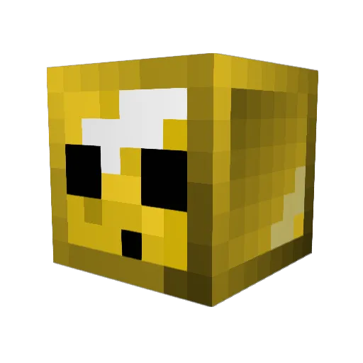 Alistar Minecraft avatar head, 3D render