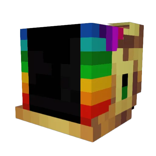 Alistor Minecraft avatar head, 3D render