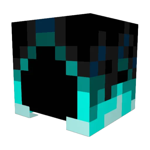 AlittleEric Minecraft avatar head, 3D render