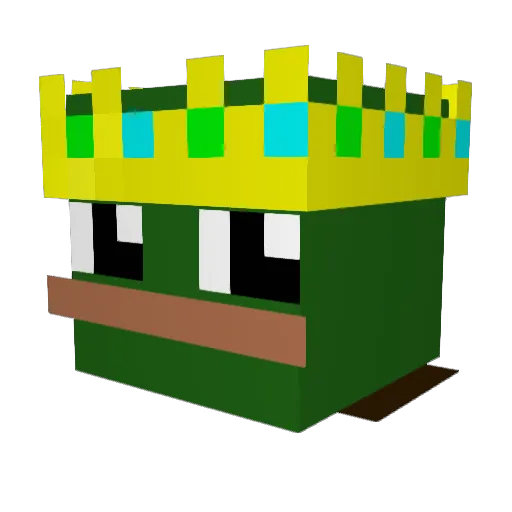 AliveFaun0 Minecraft avatar head, 3D render