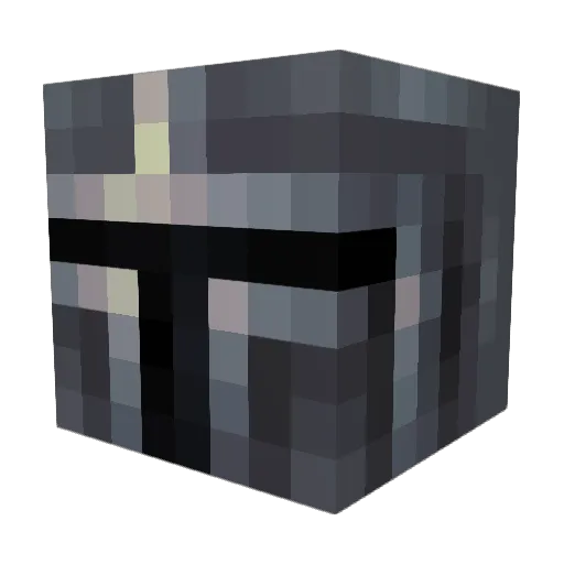 AliveSayte Minecraft avatar head, 3D render