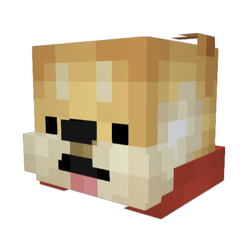 AlivebyNightfall Minecraft avatar head, 3D render