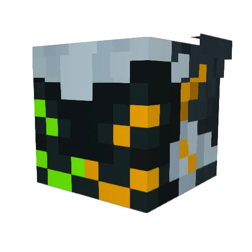 Aliythas Minecraft avatar head, 3D render