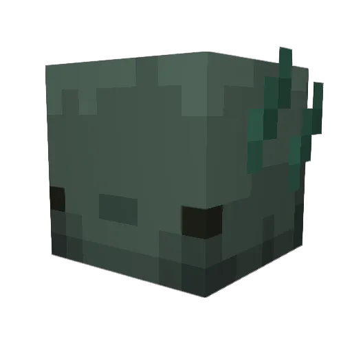 Aljewo Minecraft avatar head, 3D render