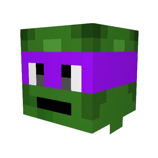 Aljones41 Minecraft avatar head, 3D render