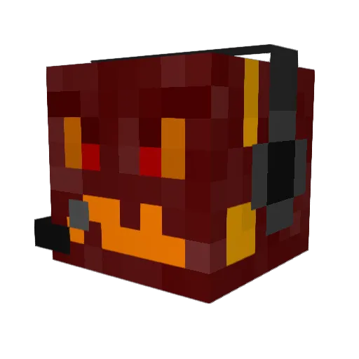 Alkatan96 Minecraft avatar head, 3D render