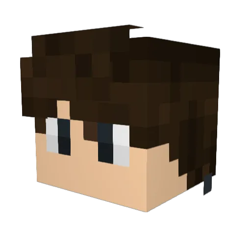 Alkes_169 Minecraft avatar head, 3D render