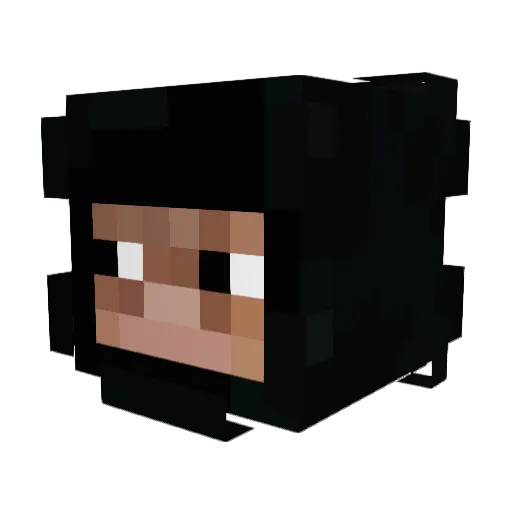 AlkoNaft23 Minecraft avatar head, 3D render