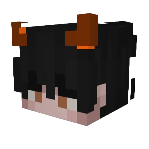 AlkoholSchnidde Minecraft avatar head, 3D render