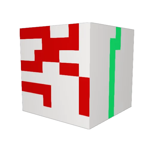 AllHailTmg Minecraft avatar head, 3D render
