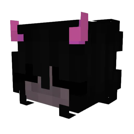 AllMyFellas Minecraft avatar head, 3D render