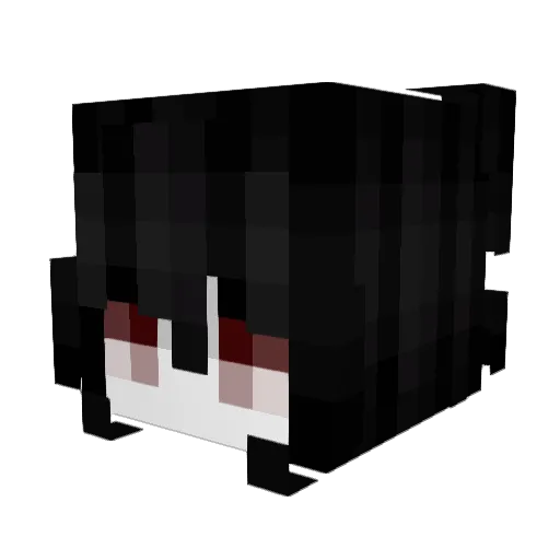AllPoyas Minecraft avatar head, 3D render