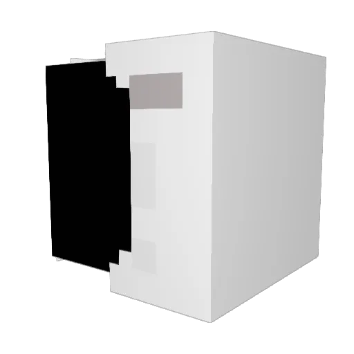 AllStarSanid Minecraft avatar head, 3D render
