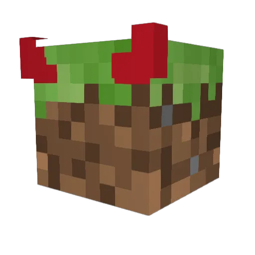 AllWilsons Minecraft avatar head, 3D render