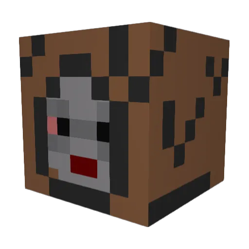 All__Inn Minecraft avatar head, 3D render