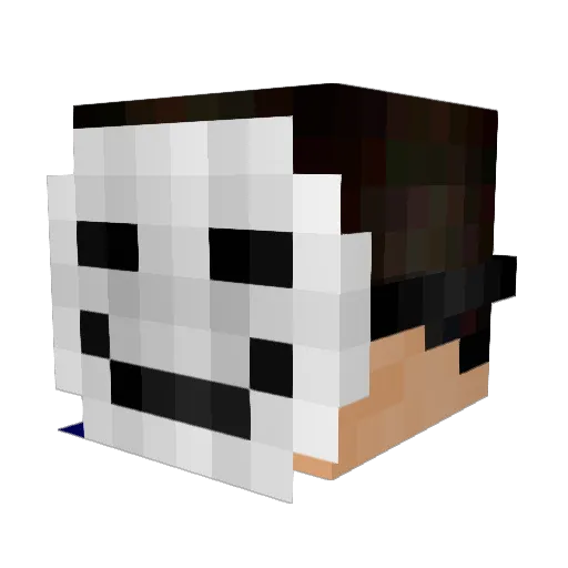AllahAkabar1738 Minecraft avatar head, 3D render