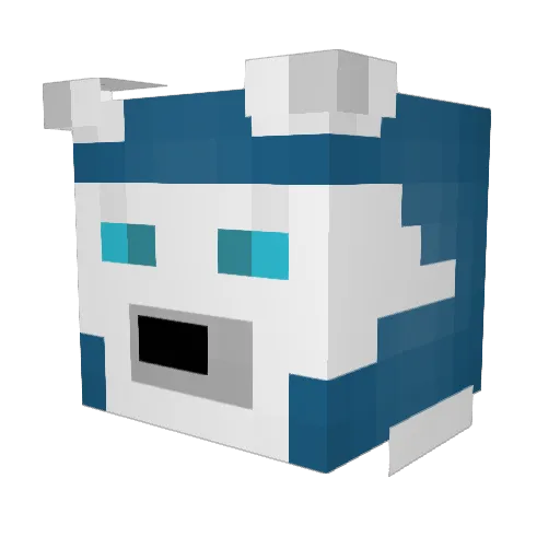 Alleda12 Minecraft avatar head, 3D render