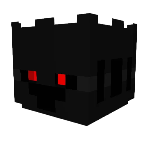 Alleged Minecraft avatar head, 3D render