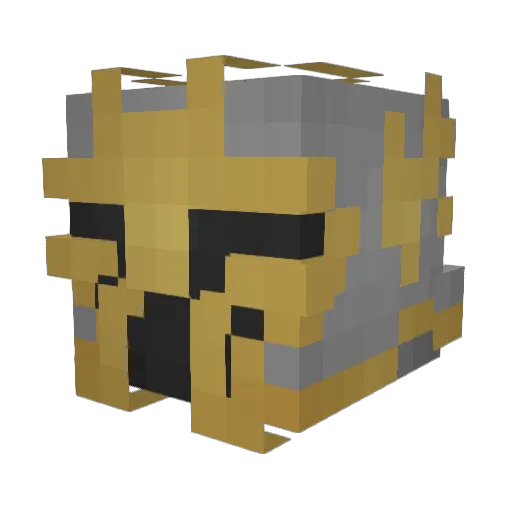 AllegedYew Minecraft avatar head, 3D render