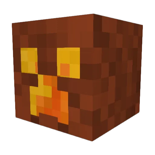 Allemc Minecraft avatar head, 3D render