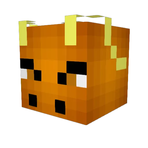 Allen_Walker50 Minecraft avatar head, 3D render