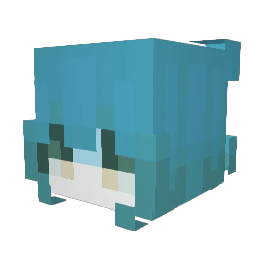 Allenrxx Minecraft avatar head, 3D render