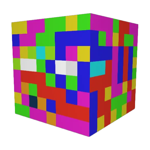 Allesklar1 Minecraft avatar head, 3D render
