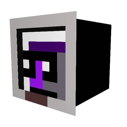 Allmight1970 Minecraft avatar head, 3D render