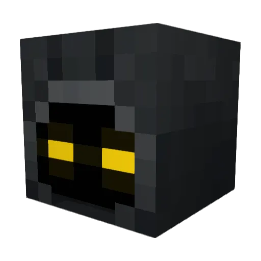 AlmaBuu Minecraft avatar head, 3D render