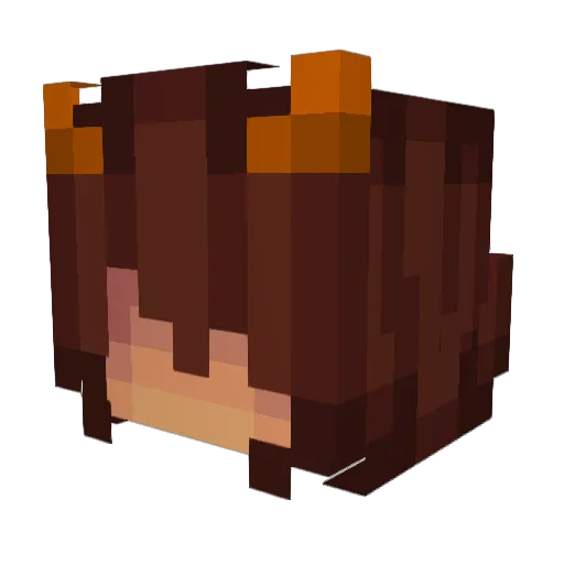 AlmightyAstyr Minecraft avatar head, 3D render