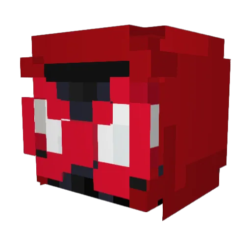 AlmightyPain600 Minecraft avatar head, 3D render