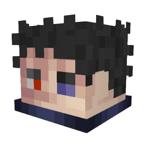 Almighty_Dak Minecraft avatar head, 3D render