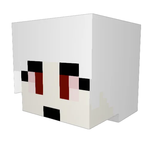 Almighty_Moogama Minecraft avatar head, 3D render