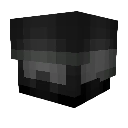 Almightycloth Minecraft avatar head, 3D render